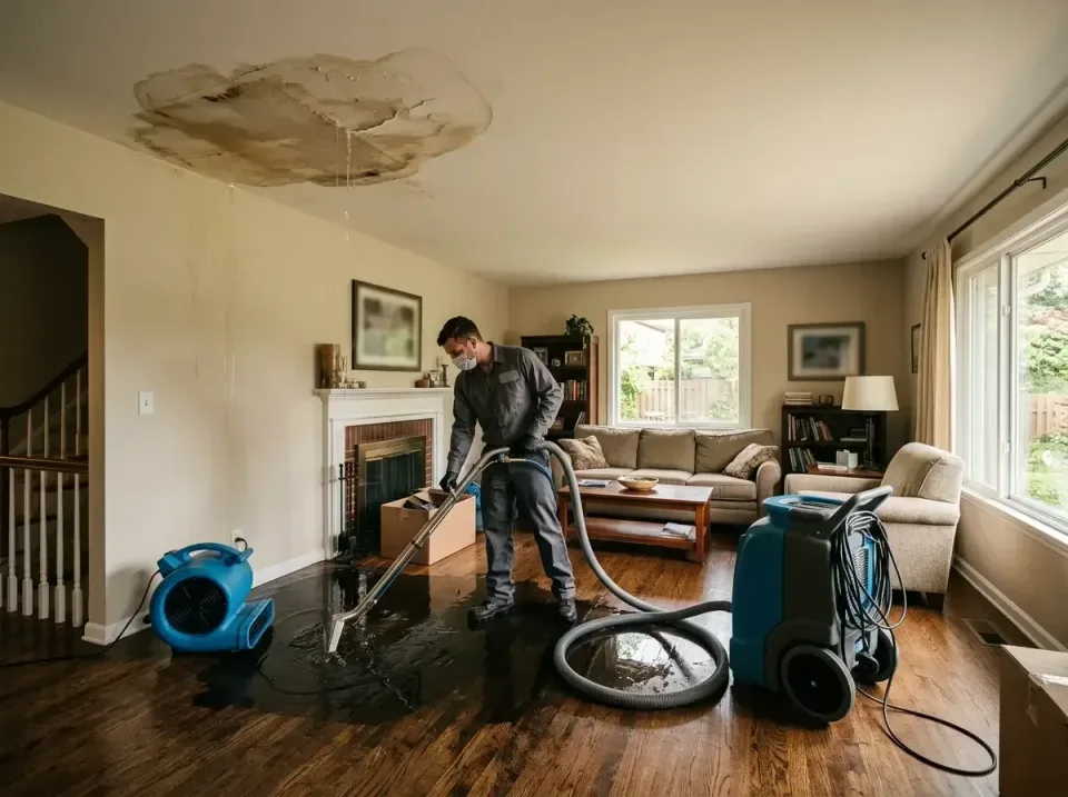 attic-pipe-burst-ceiling-drip-008 — frequently asked questions, Water Damage Restoration & Carpet Care in Claremont, NH